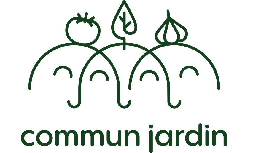 logo commun jardin vert
